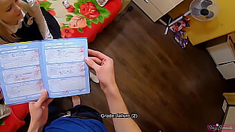 Pov-Video, In Dem Bruder Seine Schwester Für Schlechte Noten Mit Sex Bestraft