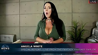 Lena Paul And Angela White'S Steamy 69 Encounter