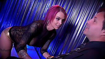 Anna Bell Peaks'S Sensual Striptease Leads To Intense Oral Sex