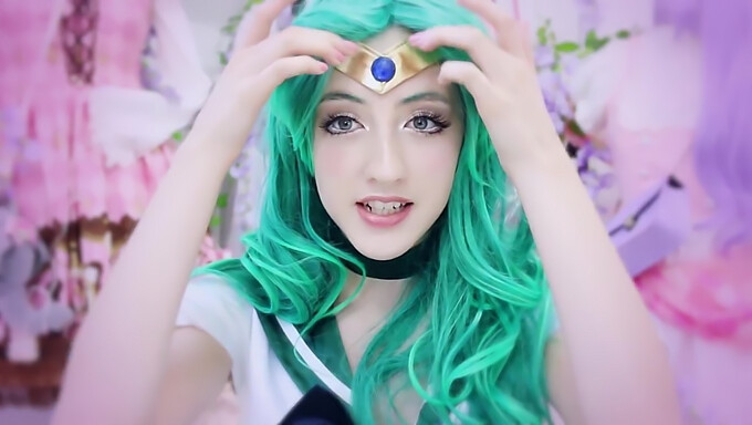 Beckii Cruel의 Sailor Neptune 코스프레 - 유혹적인 해양 모험