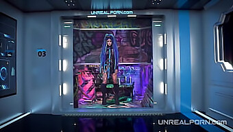 Unparalleled Sci-Fi Porn Simulator Featuring Long-Haired Cosplay Dancer